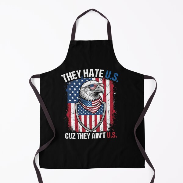 Item preview, They Hate US Cuz They Ain't US Eagle Flag designed and sold by SiarheiYur.
