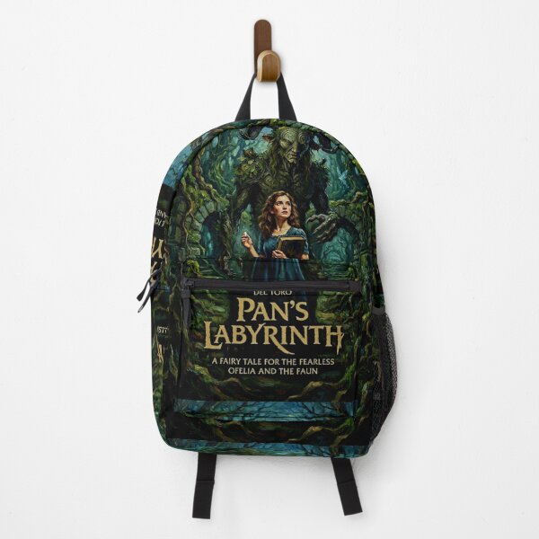 Item preview, Pan's Labyrinth Retro Dark Fantasy Drama El Laberinto del Fauno Tribute Art Movie Poster designed and sold by Art's Diner.