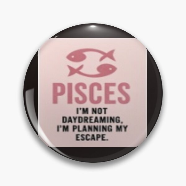 Item preview, pisces I'm not daydreaming typographic zodiac sarcastic design designed and sold by SmashingDeals.
