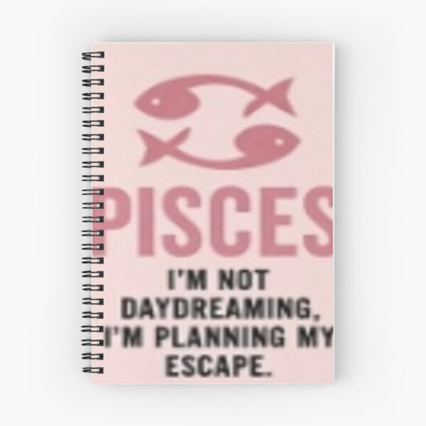 Item preview, pisces I'm not daydreaming typographic zodiac sarcastic design designed and sold by SmashingDeals.