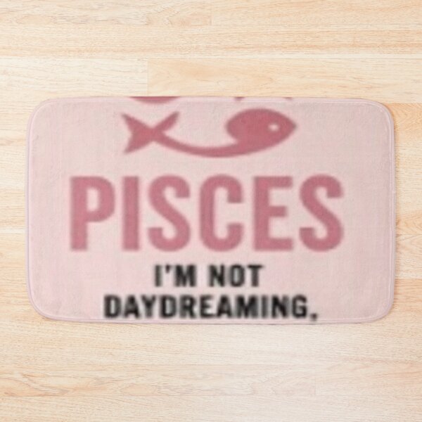 Item preview, pisces I'm not daydreaming typographic zodiac sarcastic design designed and sold by SmashingDeals.