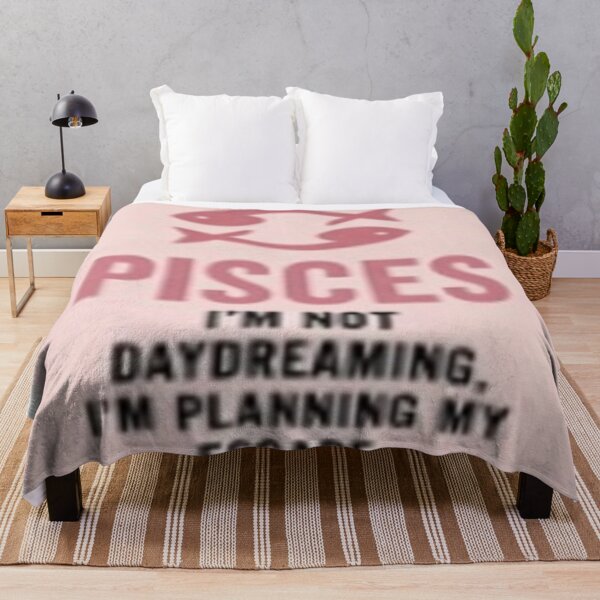 Aperçu de l'œuvre Poissons, je ne rêve pas, design typographique sarcastique du zodiaque créée et vendue par SmashingDeals.