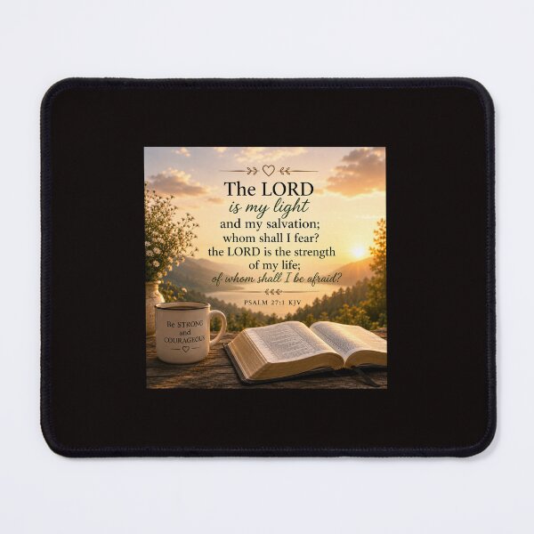 Item preview, Psalm 27:1 designed and sold by Kingdom Canvas.
