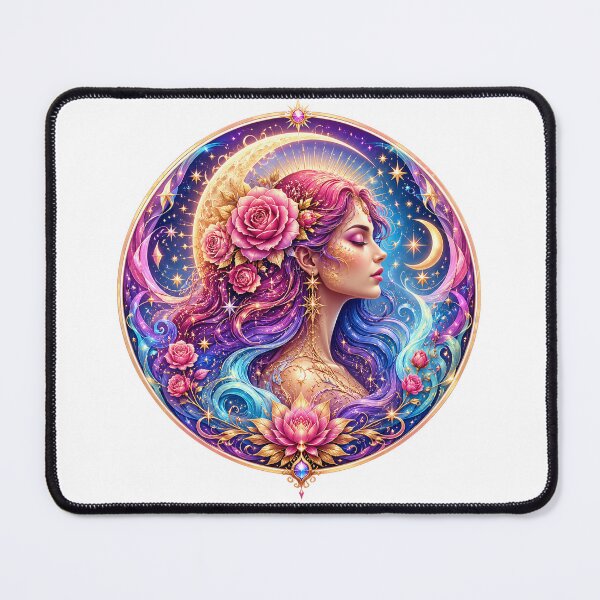 Item preview, Lunar Rose Goddess designed and sold by syotos-ai.