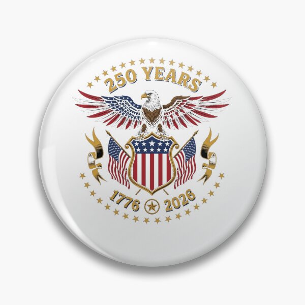 Item preview, 250 Years America 1776 2026 Bald Eagle Patriotic designed and sold by SiarheiYur.