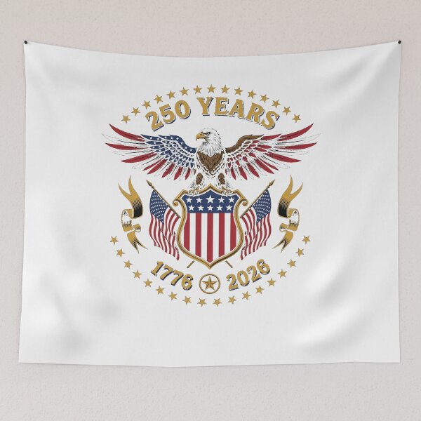 Item preview, 250 Years America 1776 2026 Bald Eagle Patriotic designed and sold by SiarheiYur.