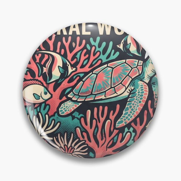 Item preview, Great Barrier Reef Queensland Australia Vintage Travel Poster Retro 70s designed and sold by negruj.