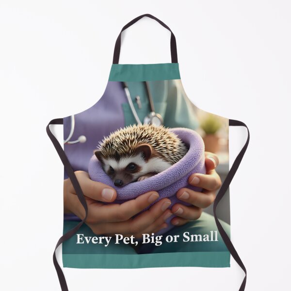 Item preview, Exotic Pet Veterinary Care Ad: Gentle Hedgehog Treatment Clinic Banner designed and sold by Creative-RE.