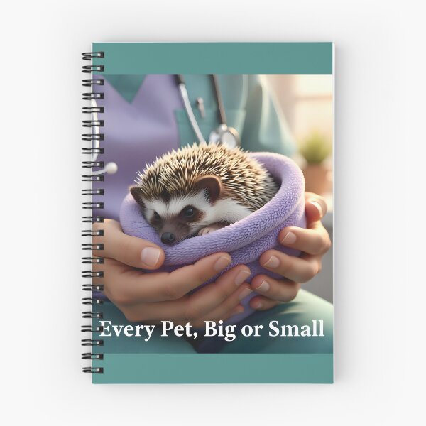Item preview, Exotic Pet Veterinary Care Ad: Gentle Hedgehog Treatment Clinic Banner designed and sold by Creative-RE.