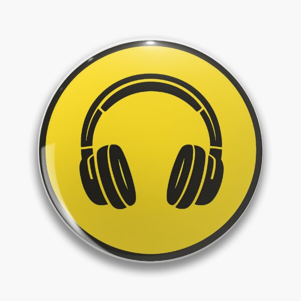 Item preview, headphone in circle  designed and sold by Looplk.