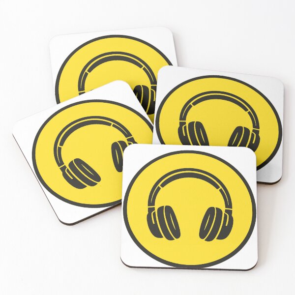 Item preview, headphone in circle  designed and sold by Looplk.