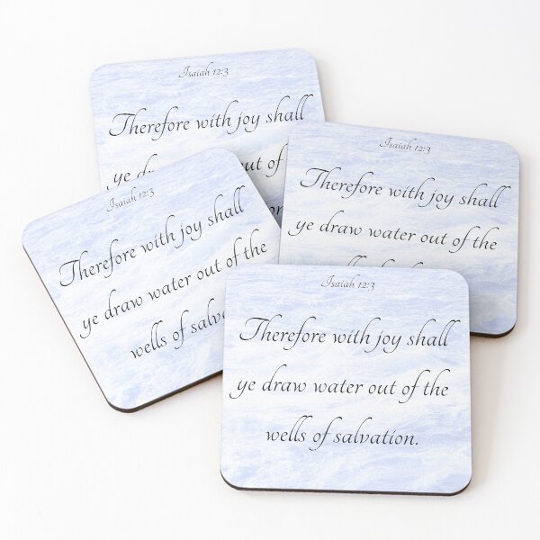 Item preview, Isaiah 12:3 designed and sold by Undonemadenew.