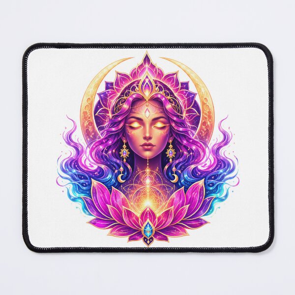 Item preview, Celestial Lotus Goddess designed and sold by syotos-ai.