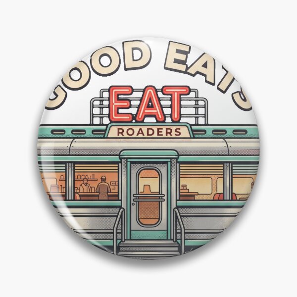 Item preview, Classic Diner Vintage Roadside Americana Retro 70s USA designed and sold by negruj.