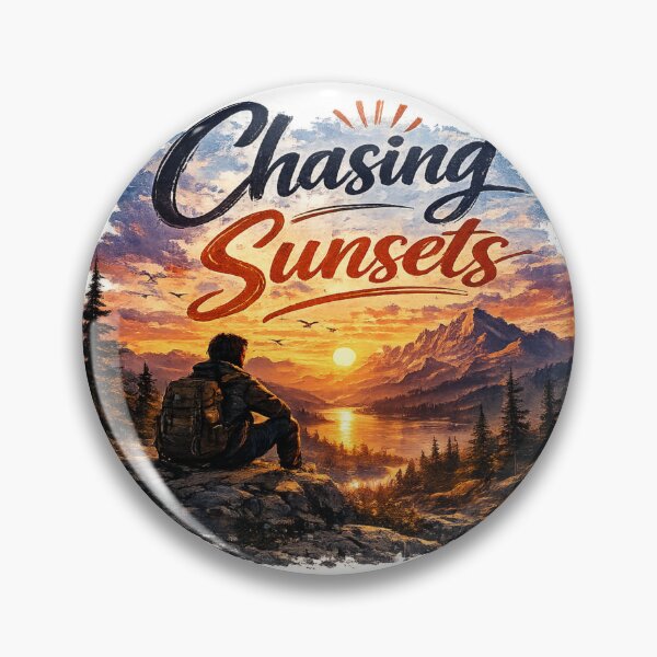 Item preview, Chasing Sunsets Sticker designed and sold by Genzfirevibes.