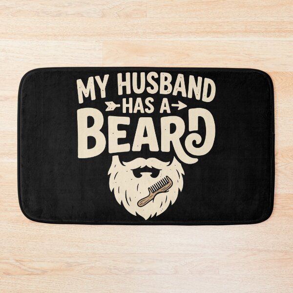 Item preview, My Husband Has A Beard designed and sold by Amir Faysal.