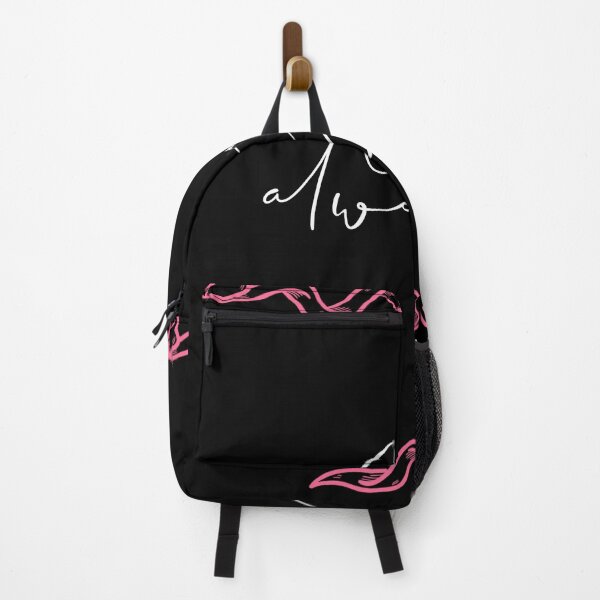Item preview, Love Always Romantic Cursive Quote with Pink Ribbon Border Art designed and sold by ranivibes008.