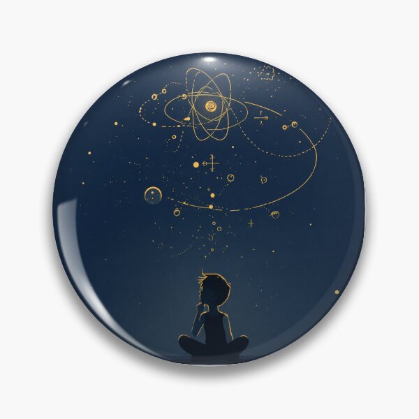 Item preview, Minimalist Science Art Print designed and sold by PearlPathFinds.