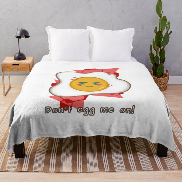 Item preview, Cute Grumpy Fried Egg Funny Moody Breakfast Character designed and sold by Flucozea.
