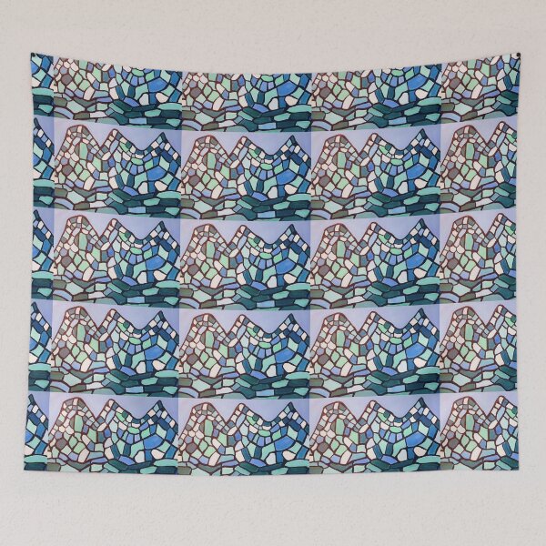 Item preview, Mosaic Light Blue  designed and sold by Shayduk.