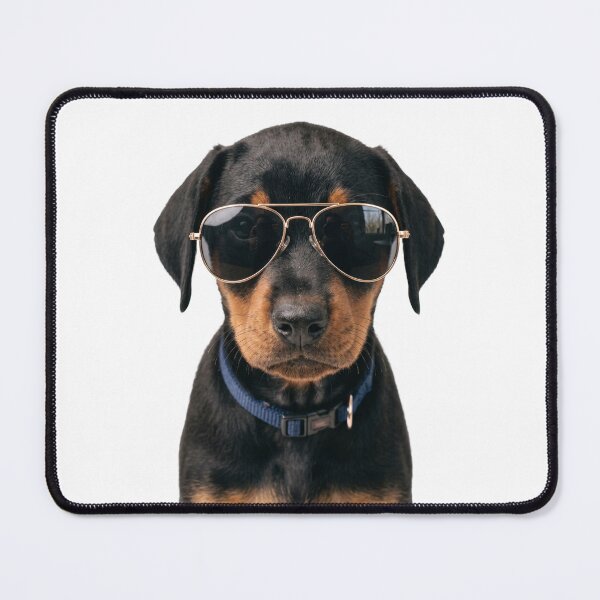 Item preview, Cute Baby Doberman Pinscher Wearing Sunglasses Funny designed and sold by RareLavender.