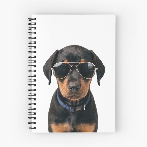 Item preview, Cute Baby Doberman Pinscher Wearing Sunglasses Funny designed and sold by RareLavender.