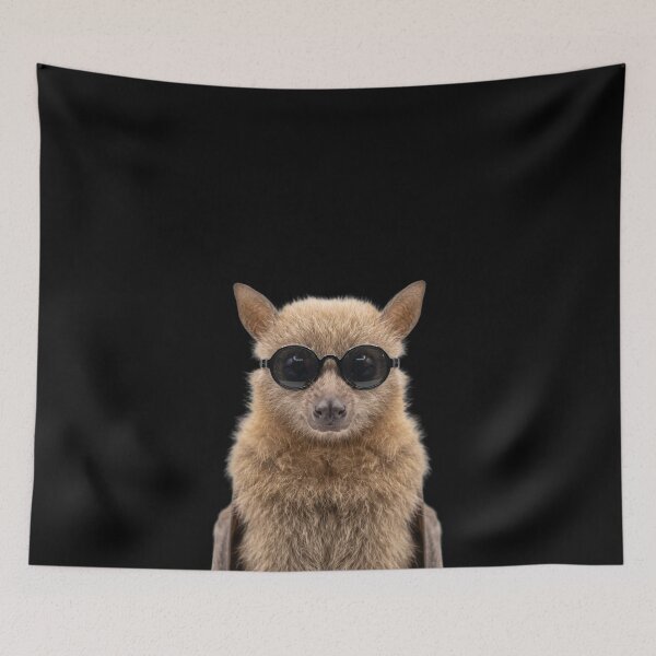 Item preview, Cute Baby Bat Wearing Sunglasses Funny designed and sold by RareLavender.
