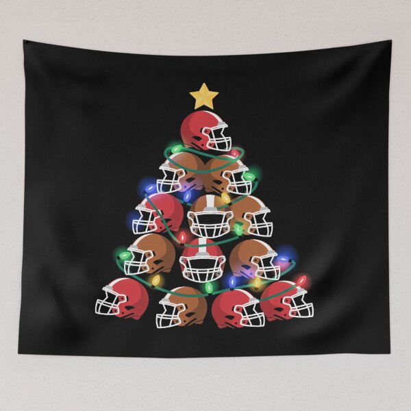 Item preview, Football Christmas Tree Lights-Cute Football Christmas designed and sold by sailorjessiArt.