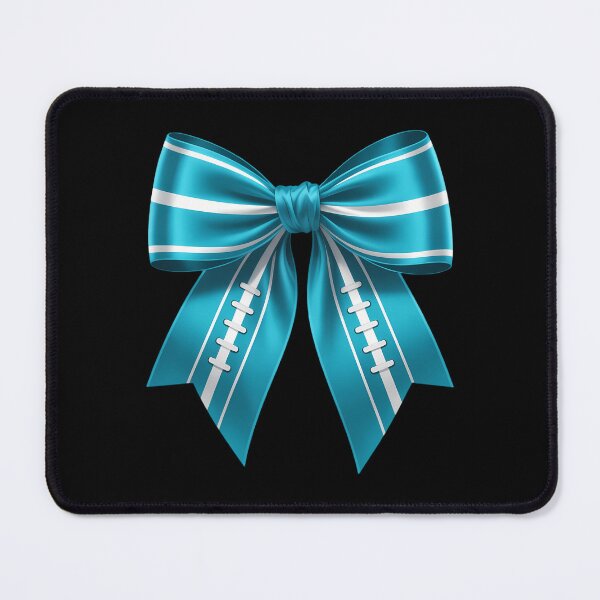 Item preview, Football Game Day Teal Ribbon Cervical Cancer Awareness designed and sold by sailorjessiArt.