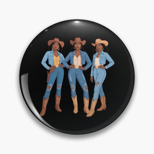 Item preview, Black African American Cowgirl Western Country Texas Rodeo designed and sold by sailorjessiArt.