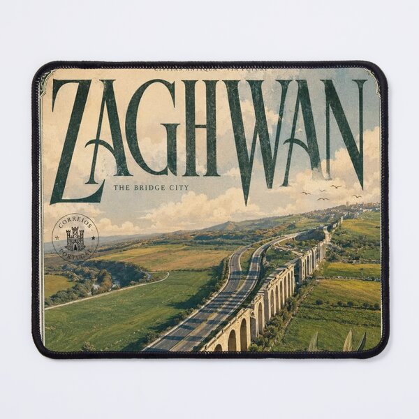 Item preview, Zaghwan Travel Stamp designed and sold by ernestbullone.