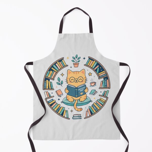 Item preview, Book Lover Cat Sticker | Reading Cat for Bookworms designed and sold by Iampoji.