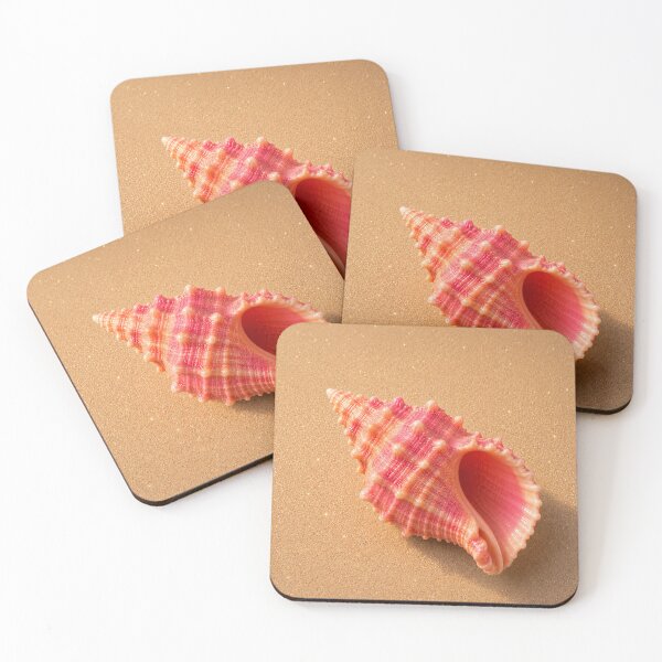 Item preview, Vibrant Pink Seashell | Coastal Beach Aesthetic designed and sold by TheSlowShore.