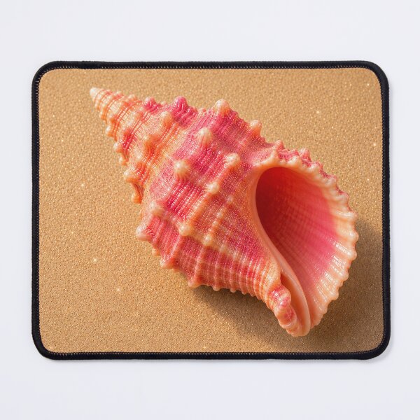 Item preview, Vibrant Pink Seashell | Coastal Beach Aesthetic designed and sold by TheSlowShore.