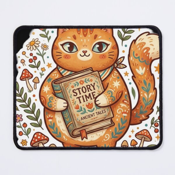 Item preview, Cozy Reading Cat Sticker | Book Lover Gift for Cat Fans designed and sold by Iampoji.