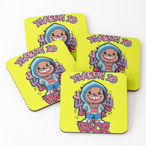 Item preview, Plaque Is Wack Funny designed and sold by SalliLemmetty.