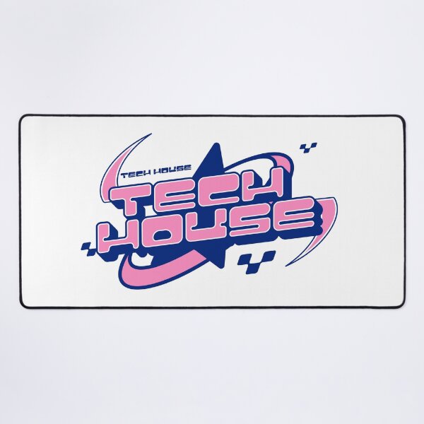 Item preview, TECH HOUSE - Y2K Star Vibe (Blue)  designed and sold by Discothreadz.