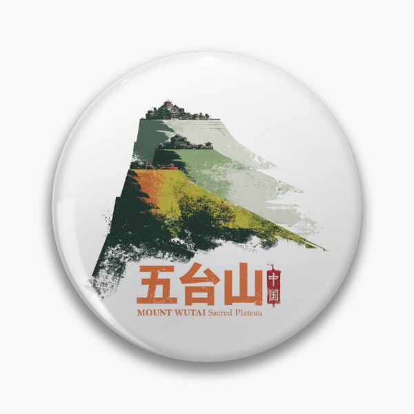 Item preview, Mount Wutai Sacred Plateau Temple Heights designed and sold by EdvvinStudios.
