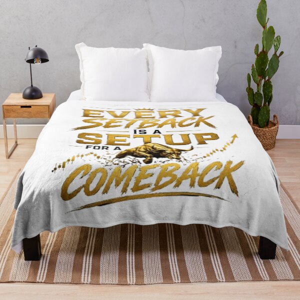 Item preview, Every Setback Is a Setup for a Comeback | Forex Trading Motivation designed and sold by PipForgeStudio .