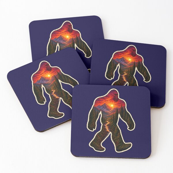 Item preview, Sunset Valley Bigfoot Silhouette designed and sold by Swanny's Custom T-shirt and Gift Designs.