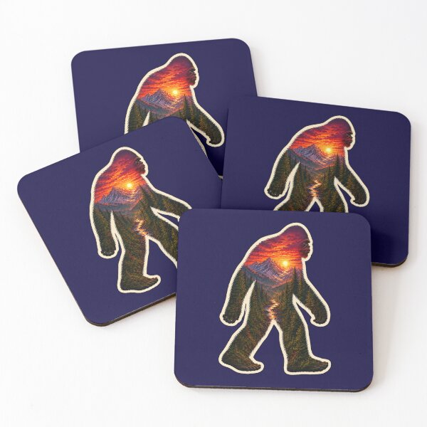 Item preview, Sunset Valley Bigfoot Silhouette II designed and sold by Swanny's Custom T-shirt and Gift Designs.