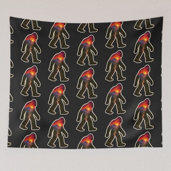 Item preview, Sunset Valley Bigfoot Silhouette II designed and sold by Swanny's Custom T-shirt and Gift Designs.