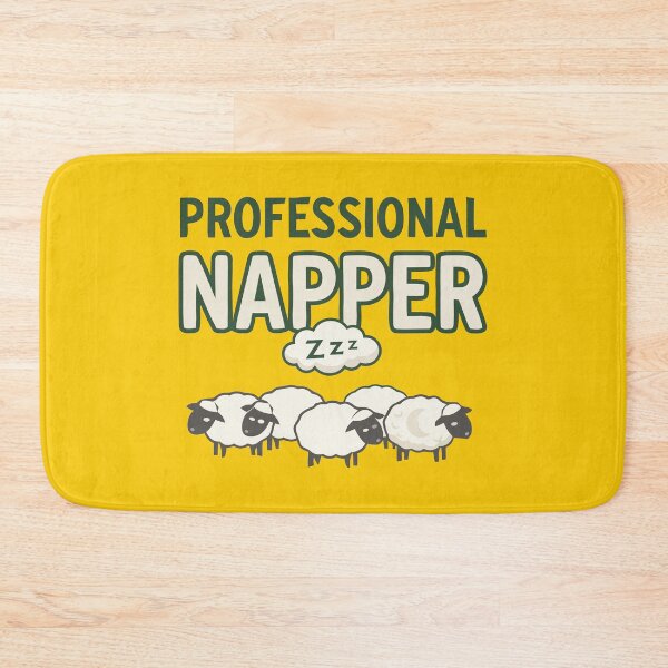 Item preview, Professional Napper Funny Sleep Sheep designed and sold by Amir Faysal.