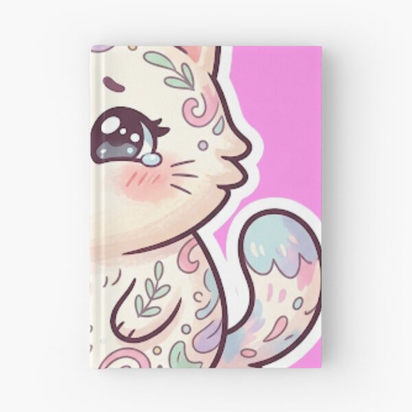 Item preview, Kawaii Pastel Kitten Sticker | Sweet Cat Lover Gift designed and sold by Iampoji.