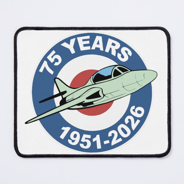 Item preview, Hawker Hunter 75 Years (1951-2026) Logo designed and sold by XL609.