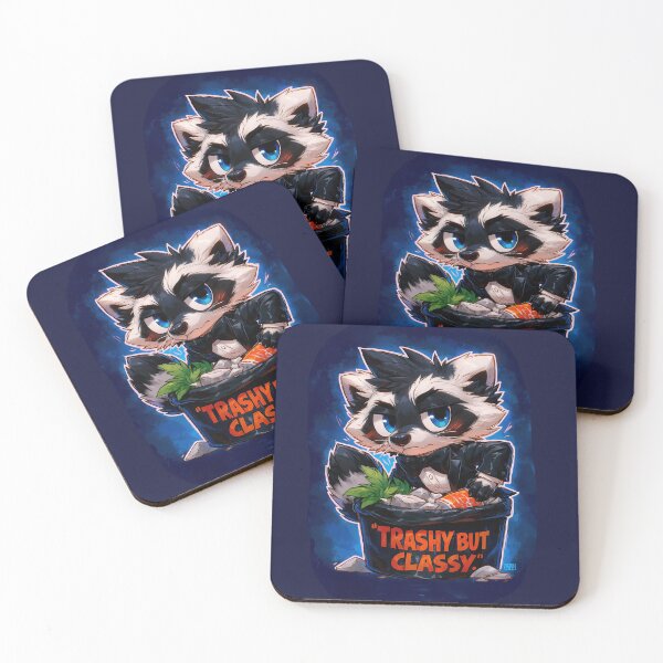Item preview, Trashy But Classy Dapper Raccoon in Tuxedo designed and sold by KreativKulture.