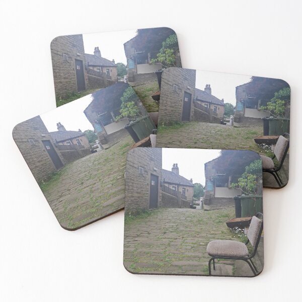 Artikelvorschau, Ein ruhiger Morgen in der Daisy Lane, Holmfirth entworfen und verkauft von Daisy Lane Gifts UK.