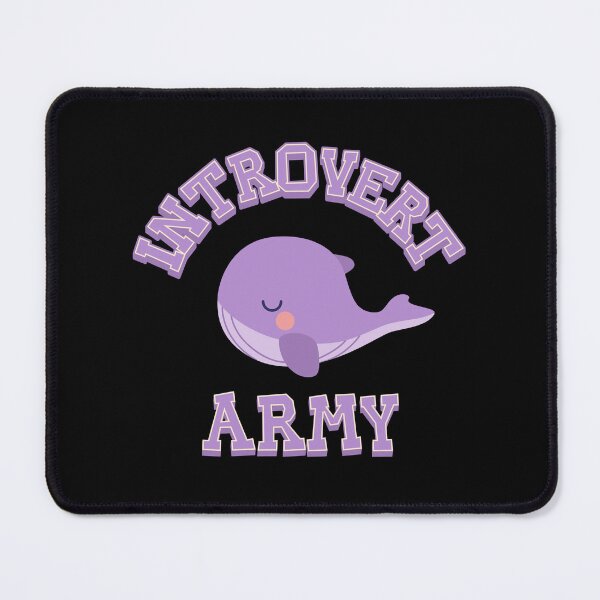 Item preview, introvert army bts whale designed and sold by Morcawork.