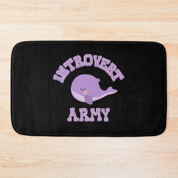 Item preview, introvert army bts whale designed and sold by Morcawork.