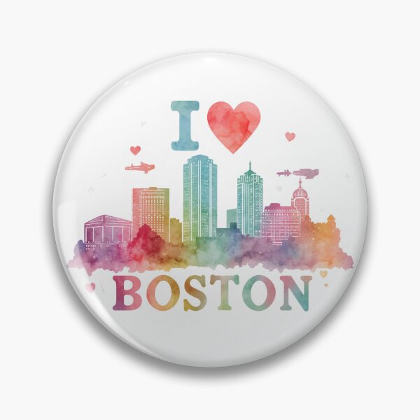 Item preview, I Love Boston  designed and sold by PamLeeDesign.